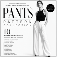 Pant Pattern Bundle — 10 Designs | PDF Sewing Patterns | Instant Download