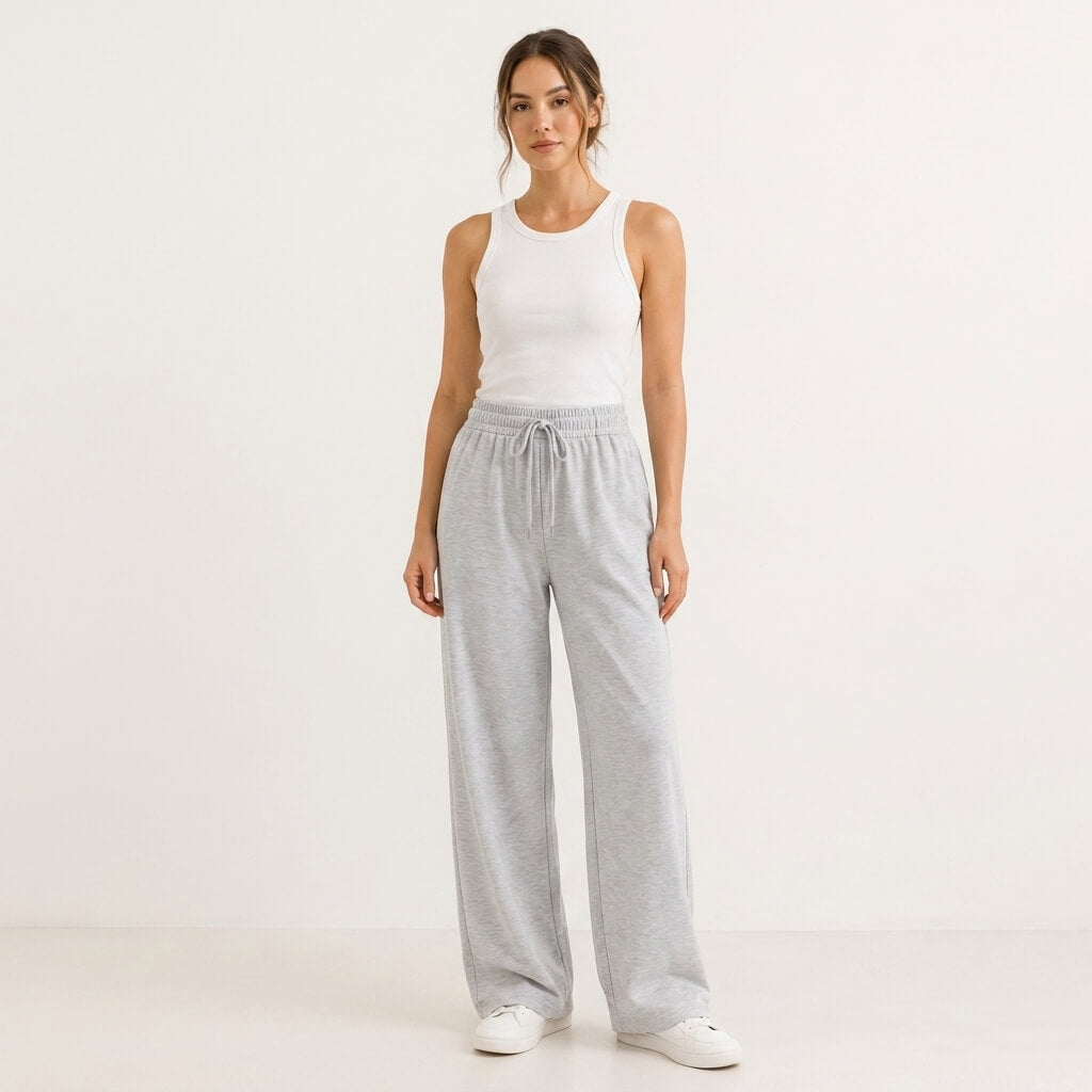Lounge Pants Sewing Pattern PDF | Relaxed Straight Leg | Instant Download | Sizes XS–5XL