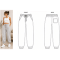 Jogger Pants Sewing Pattern PDF | Elastic Waist Cuffed | Instant Download | Sizes XS–5XL