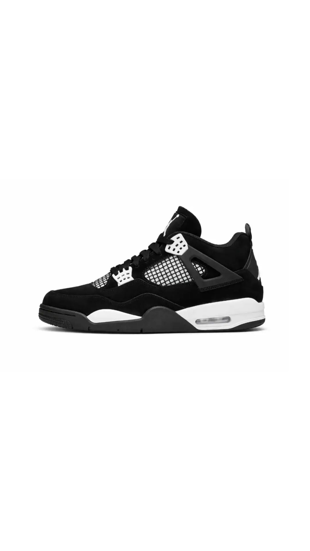 NikE Air! Jordan Retro 4 WHITE THUNDER UA