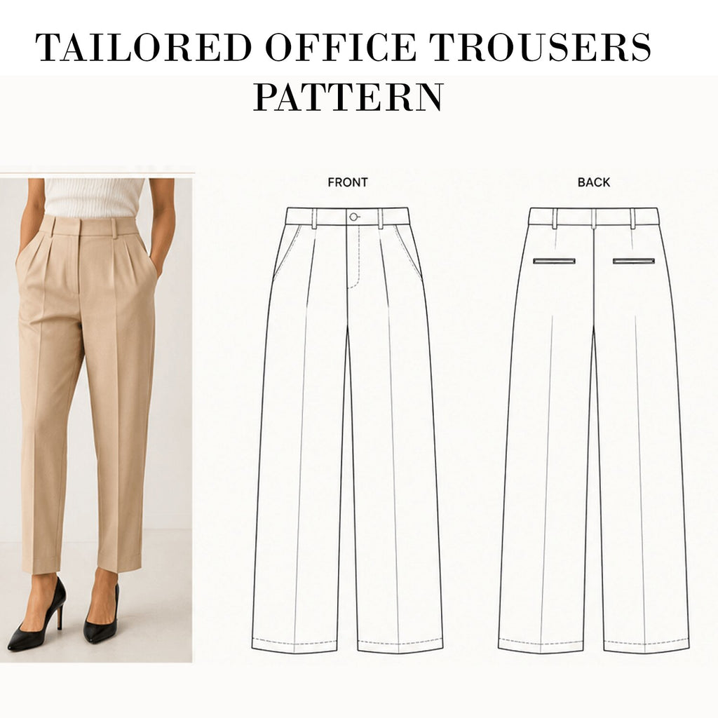 Pant Pattern Bundle — 10 Designs | PDF Sewing Patterns | Instant Download