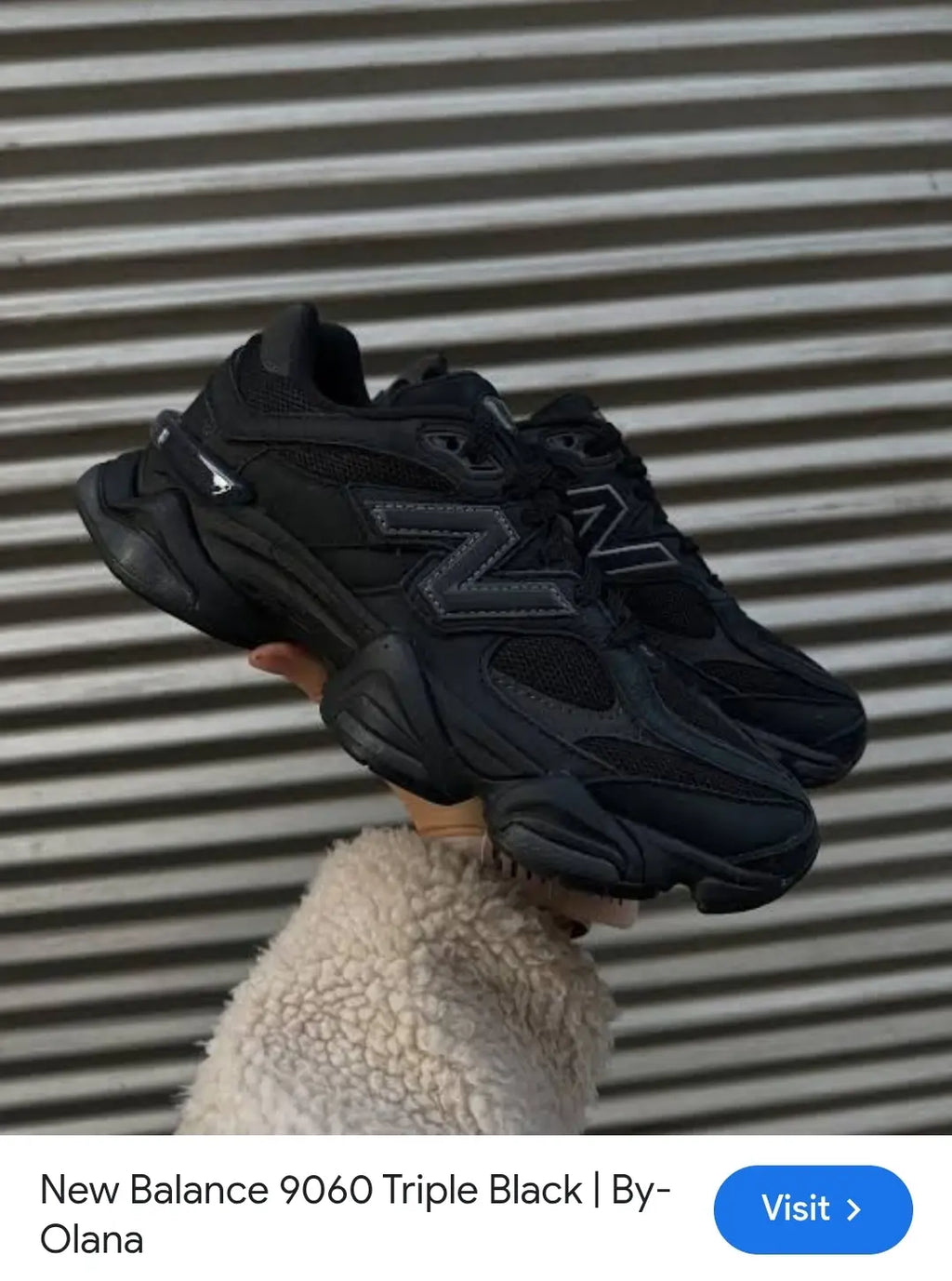 new Ba1_ance 9060 Triple Black UA